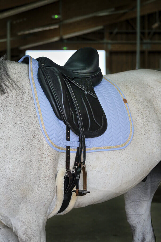 EQUITHÈME „SOFTY" SCHABRACKE hellblau