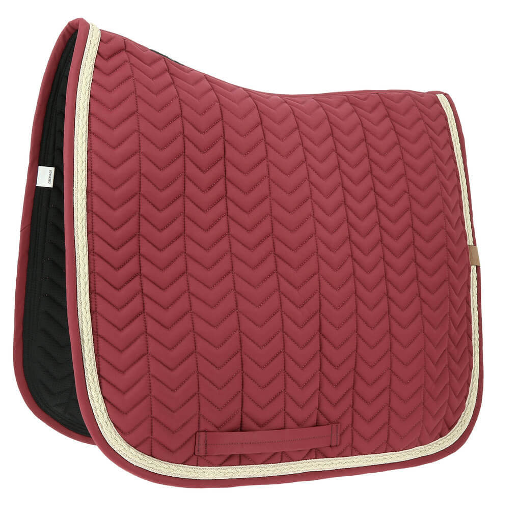 EQUITHÈME „SOFTY" SCHABRACKE bordeauxrot