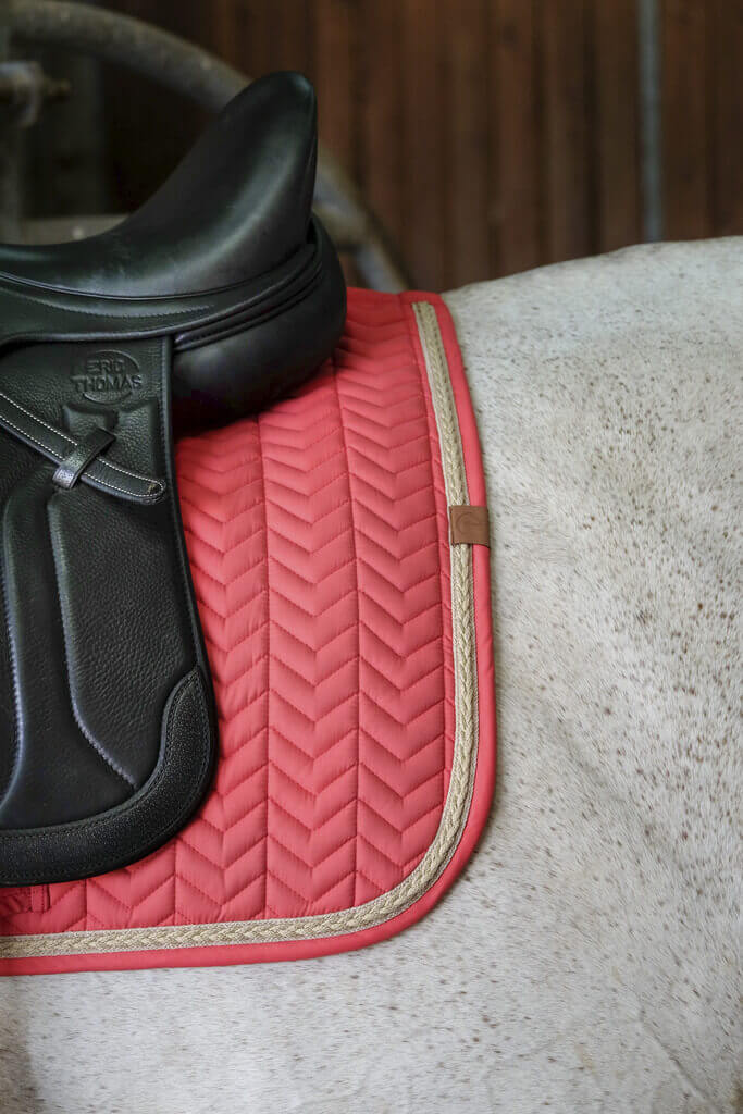 EQUITHÈME „SOFTY" SCHABRACKE himbeer