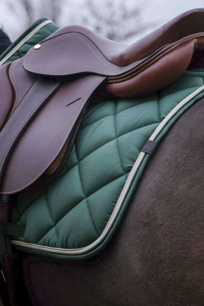 EQUITHÈME „CLASSIC" SCHABRACKE dunkelgrün VS