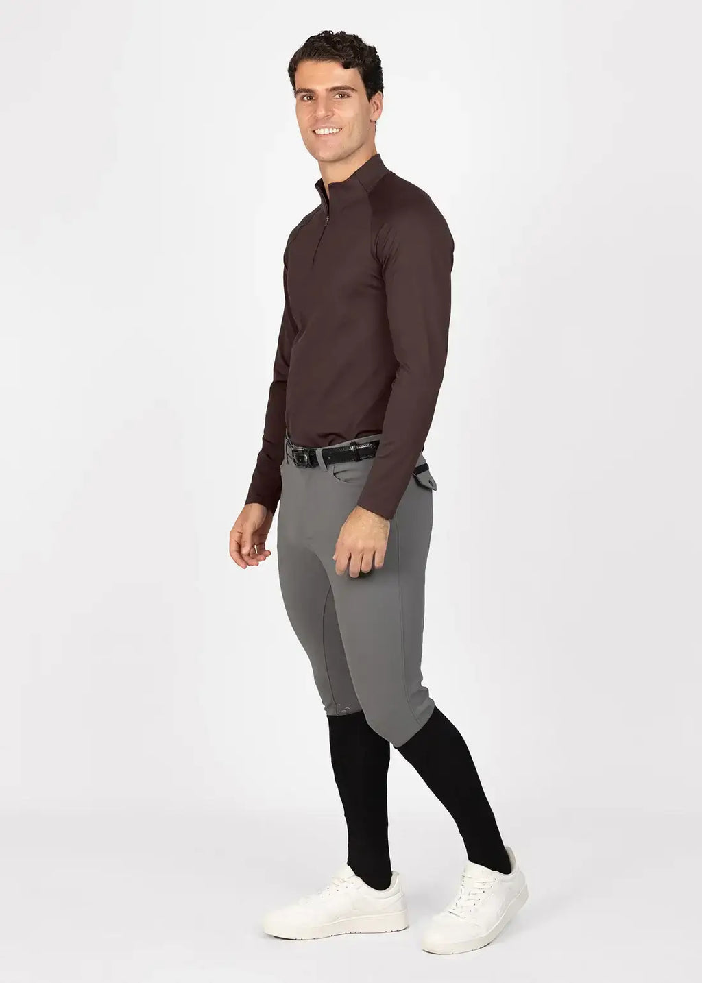 MAXIMILIAN EQUESTRIAN Code Base Layer Chocolate