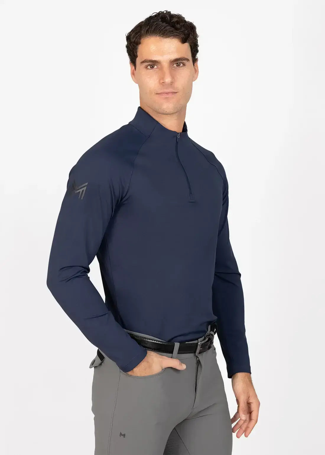 MAXIMILIAN EQUESTRIAN Code Base Layer navy