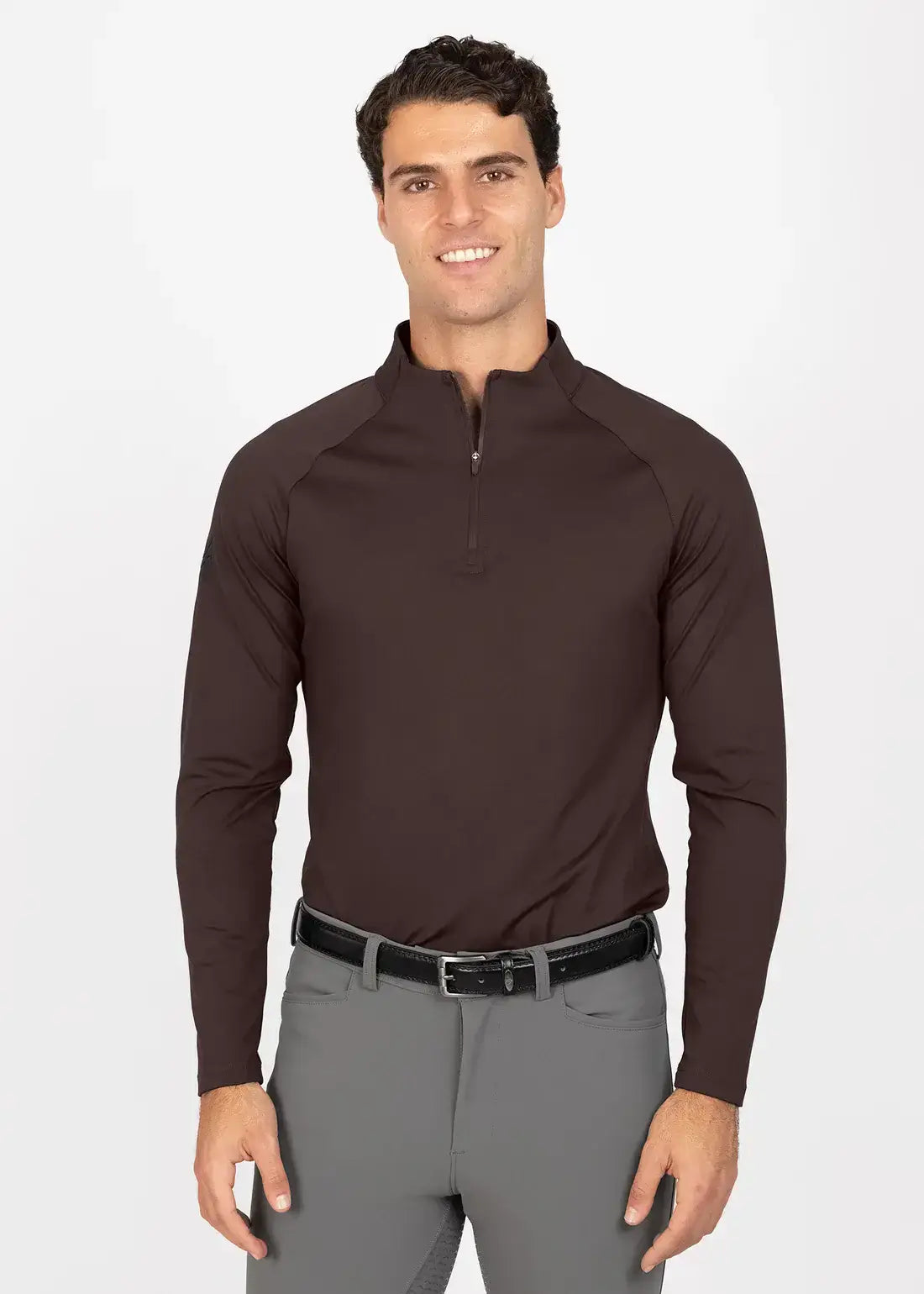 MAXIMILIAN EQUESTRIAN Code Base Layer Chocolate