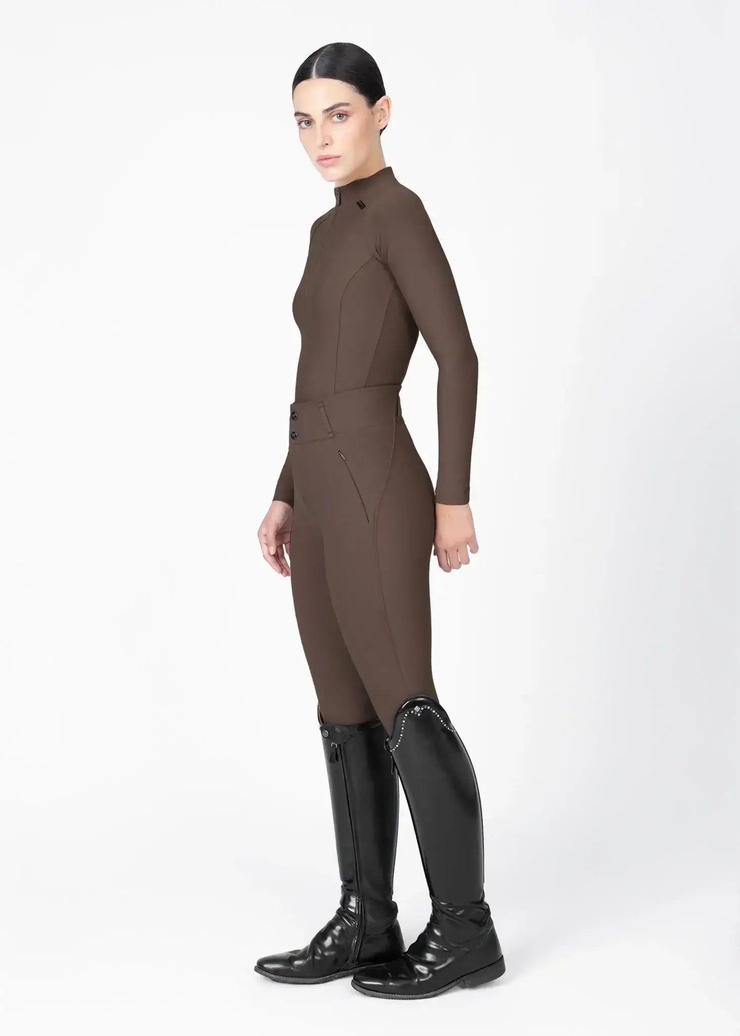 MAXIMILIAN EQUESTRIAN Origin Langarm Base Layer mocha
