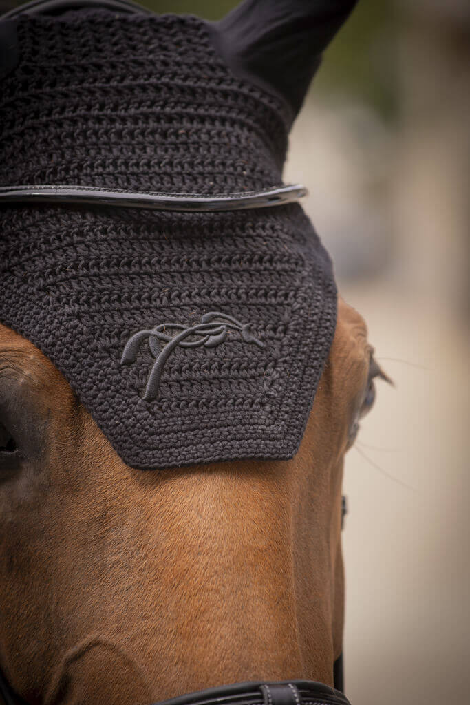 Penelope Fliegenhaube Cotton schwarz