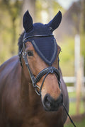 Penelope Fly Veil Rhinestone Navy