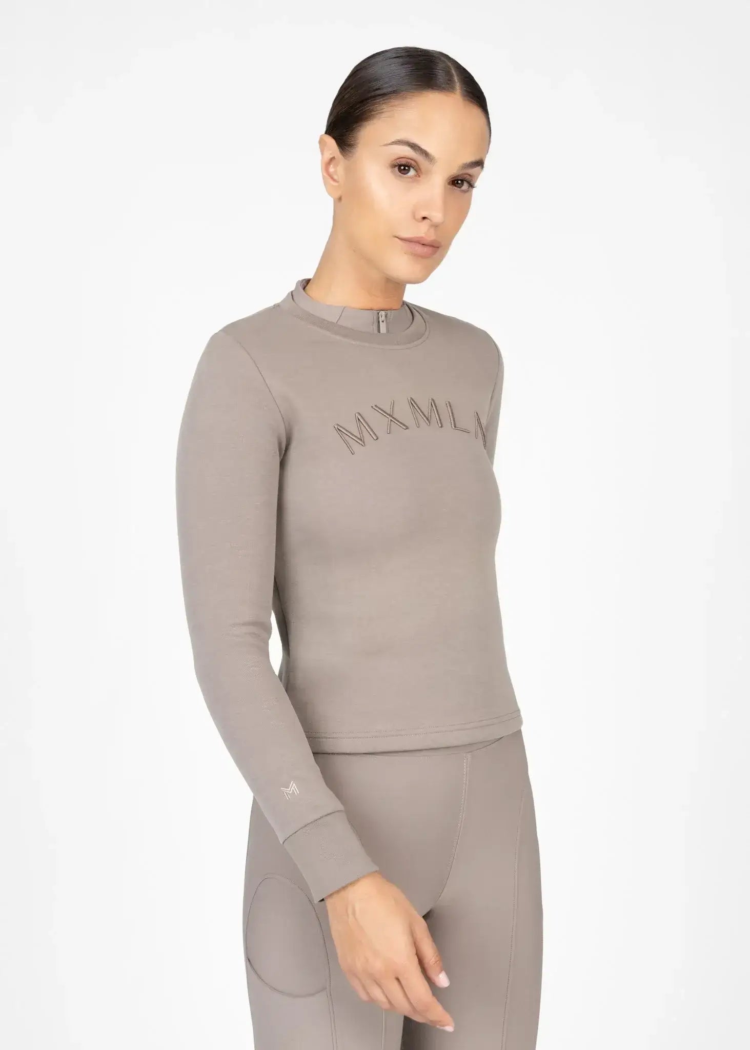 MAXIMILIAN EQUESTRIAN Sync Sweatshirt taupe