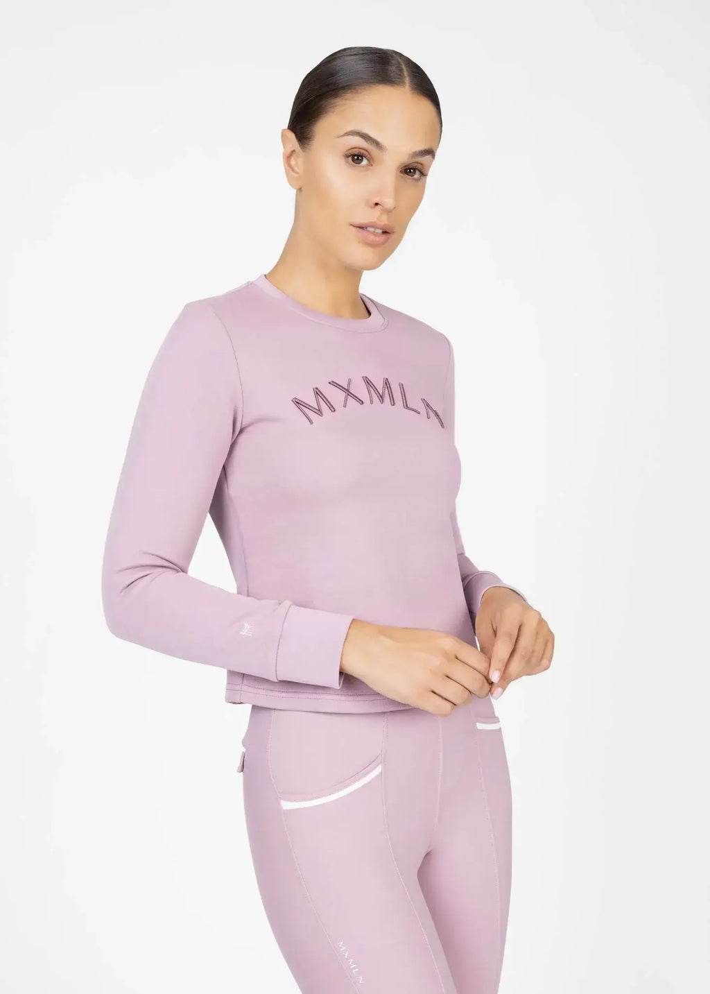 MAXIMILIAN EQUESTRIAN Sync Sweatshirt mauve