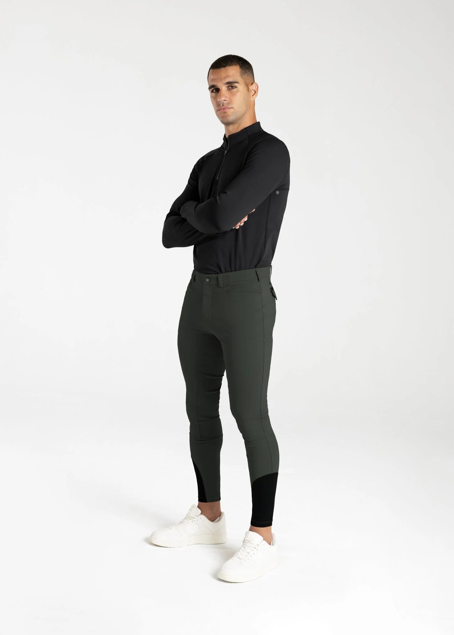 MAXIMILIAN EQUESTRIAN Reithose Herren Performance hunter green
