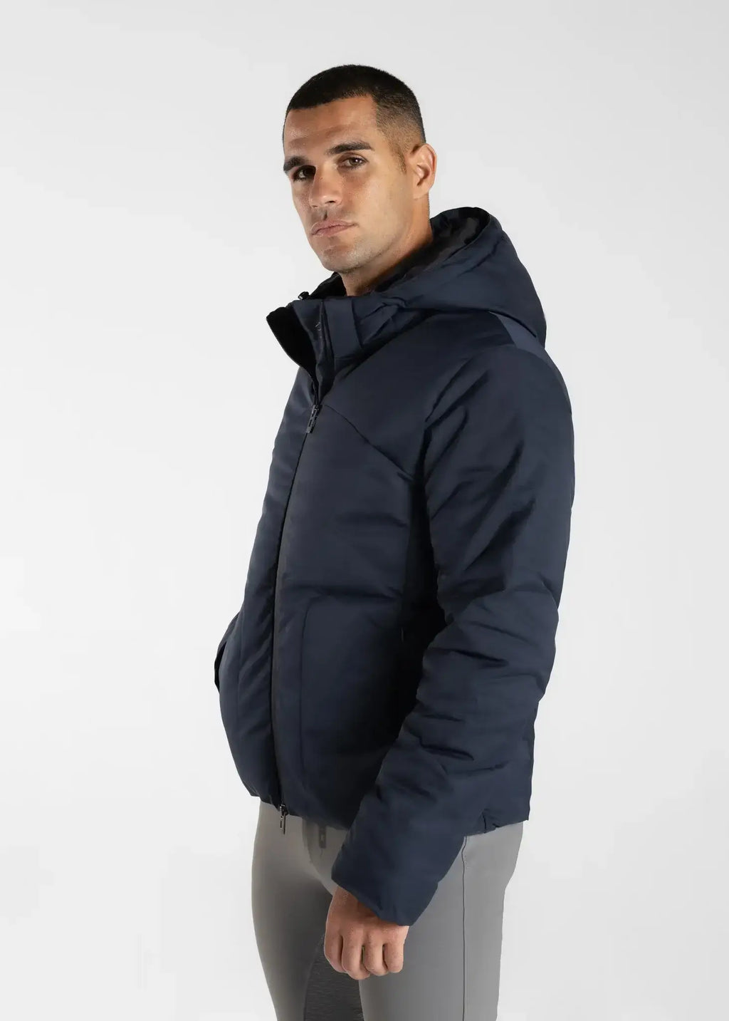 MAXIMILIAN EQUESTRIAN Elan Puffer Jacket navy