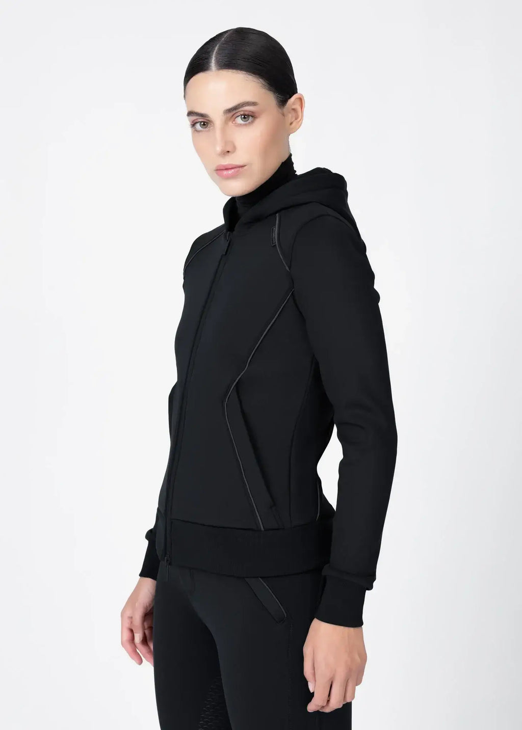 MAXIMILIAN EQUESTRIAN Arctic Zip Hoodie schwarz