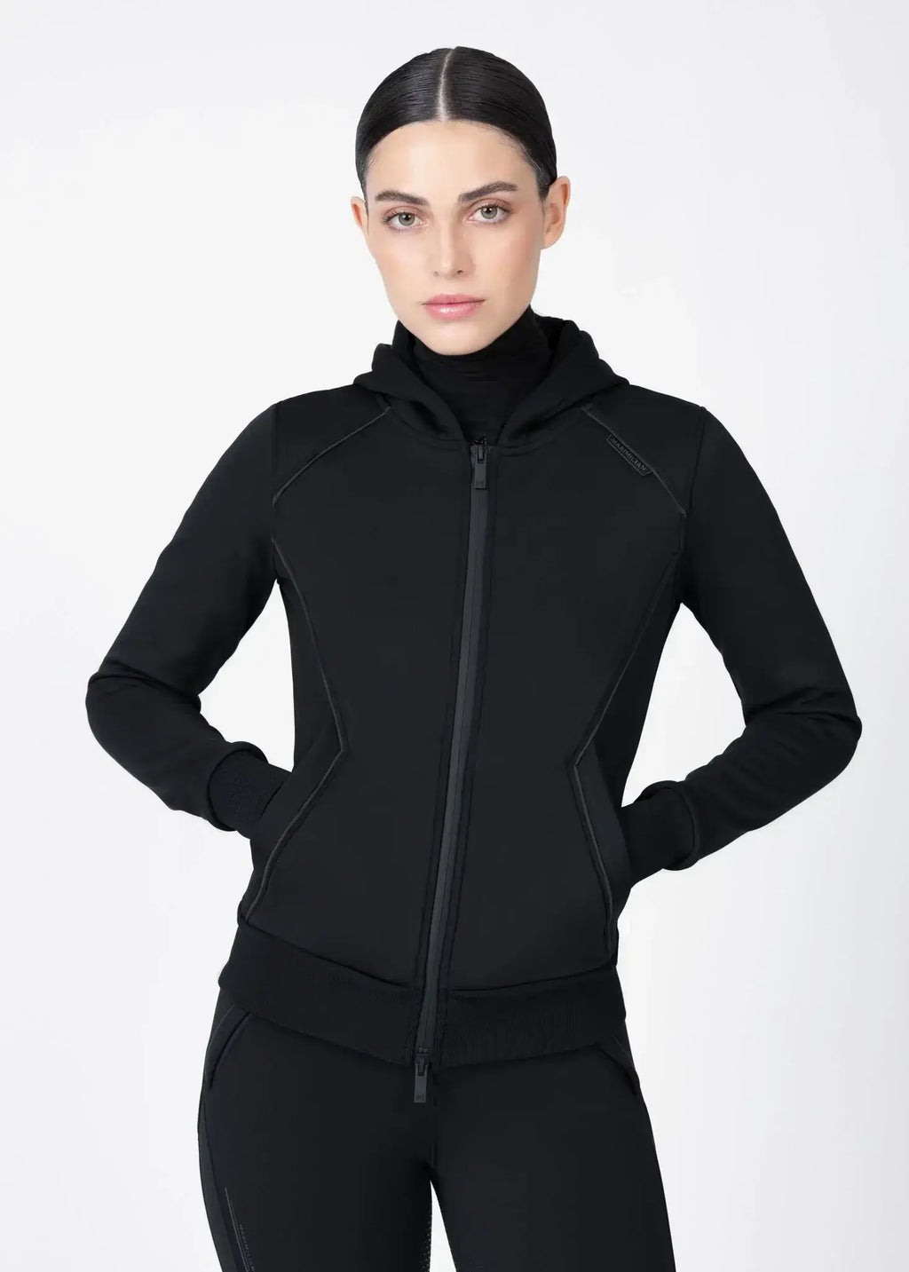 MAXIMILIAN EQUESTRIAN Arctic Zip Hoodie schwarz