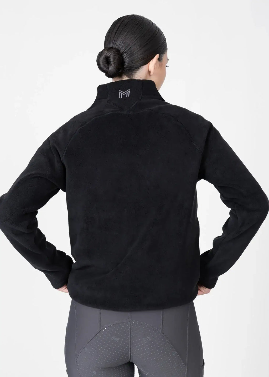 MAXIMILIAN EQUESTRIAN Versa Fleece Halfzip schwarz