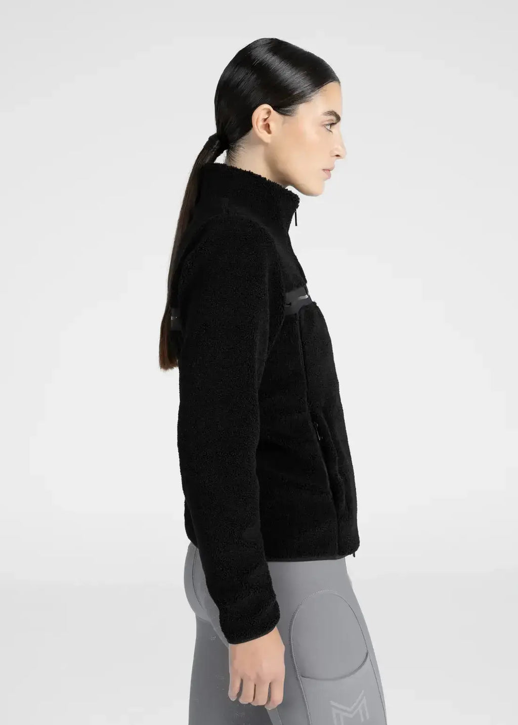 MAXIMILIAN EQUESTRIAN Ciara Teddy Jacke Black