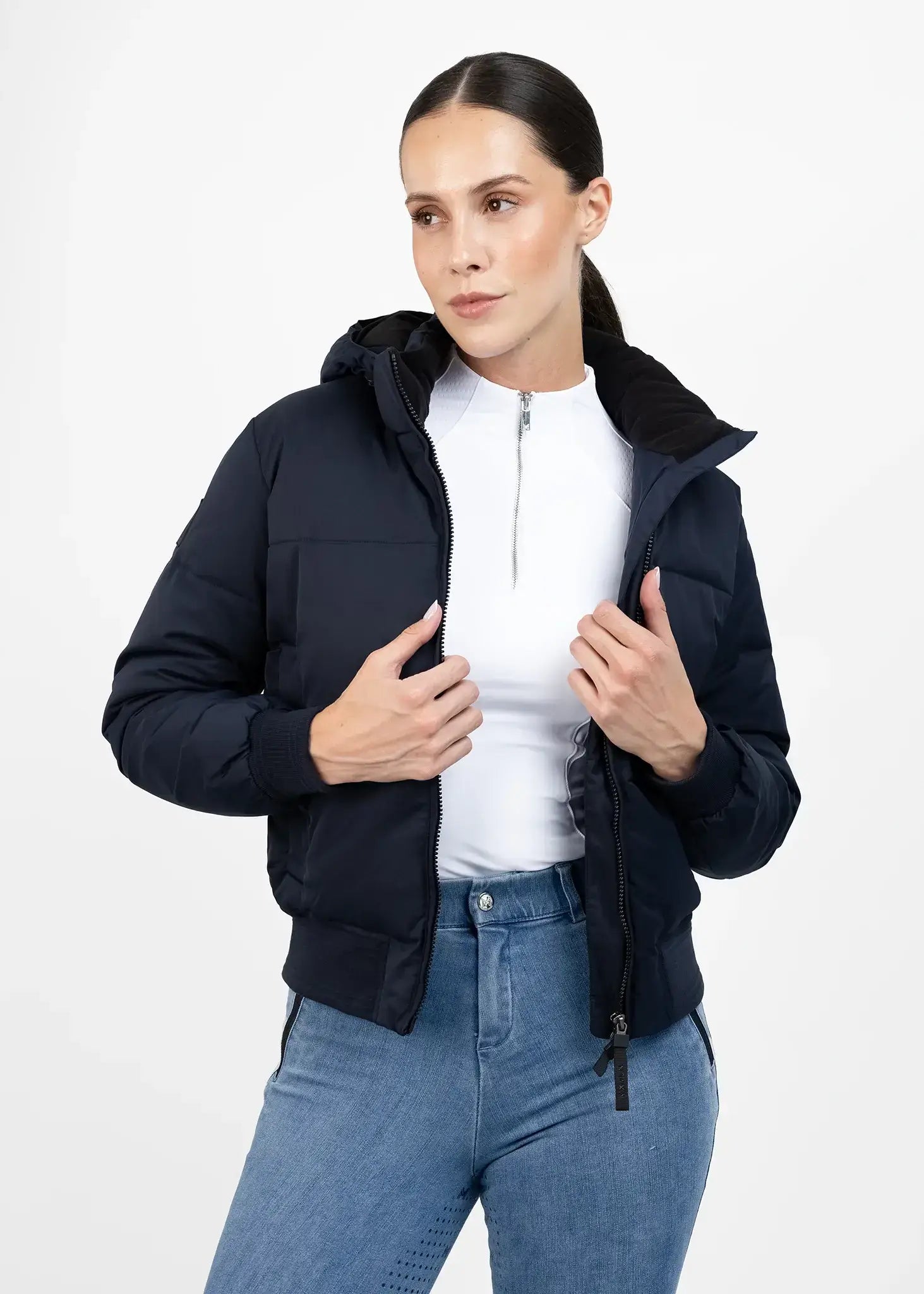 MAXIMILIAN EQUESTRIAN Stereo Puffer Jacke Navy