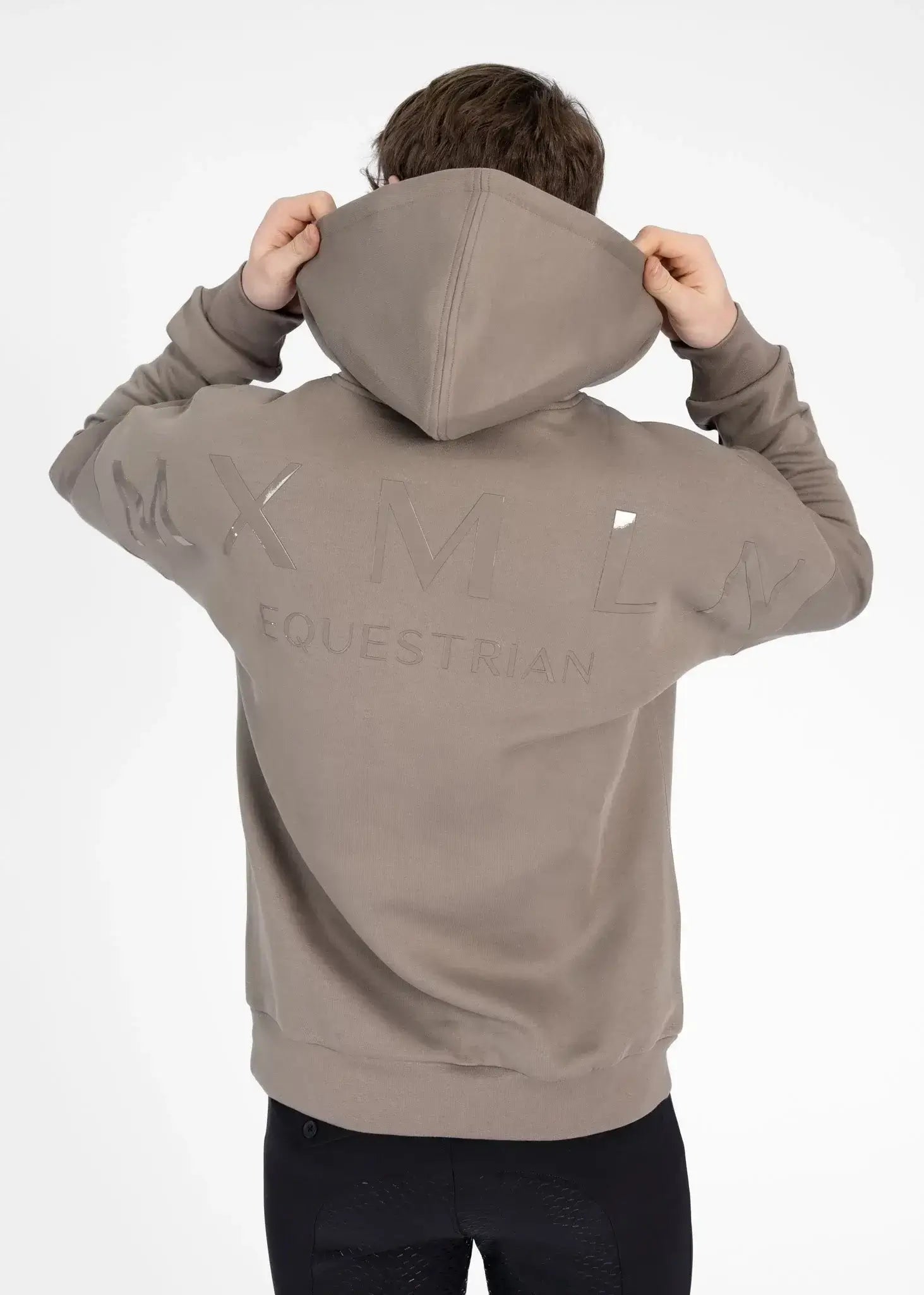 MAXIMILIAN EQUESTRIAN Men Icon Oversized Hoodie taupe