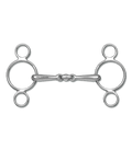 Double-jointed 3-ring bit, solid