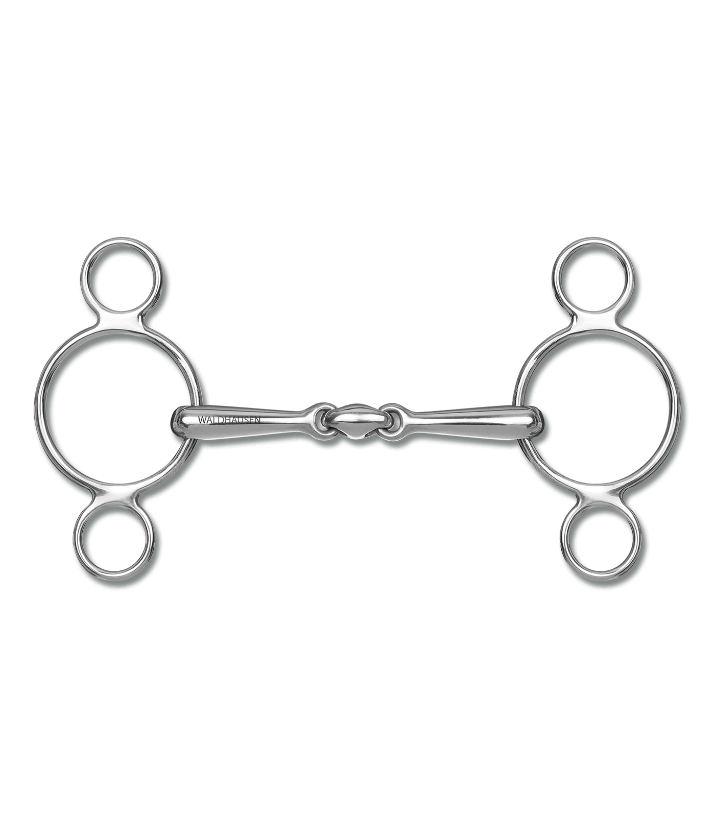 3-Ringtrense doppelt gebrochen, massiv