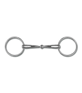 Snaffle bit, anatomical, solid