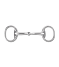 Anatomical eggbutt snaffle, solid