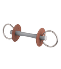 beris waterford bit with comfort bar, 7.5cm rings