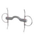 beris Snaffle Bit with Tongue Port Bar