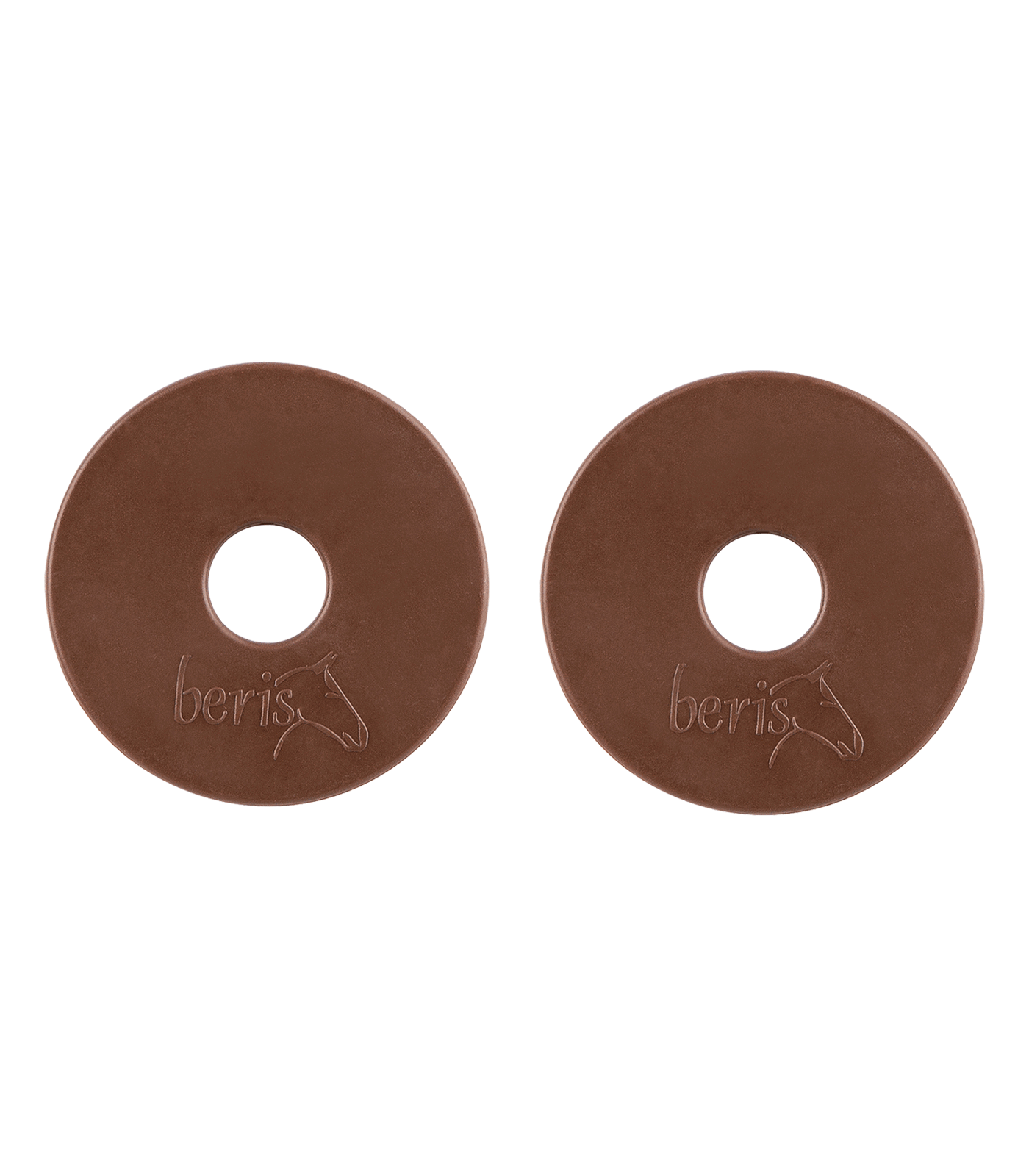 beris Gummi-Gebissscheiben, braun
