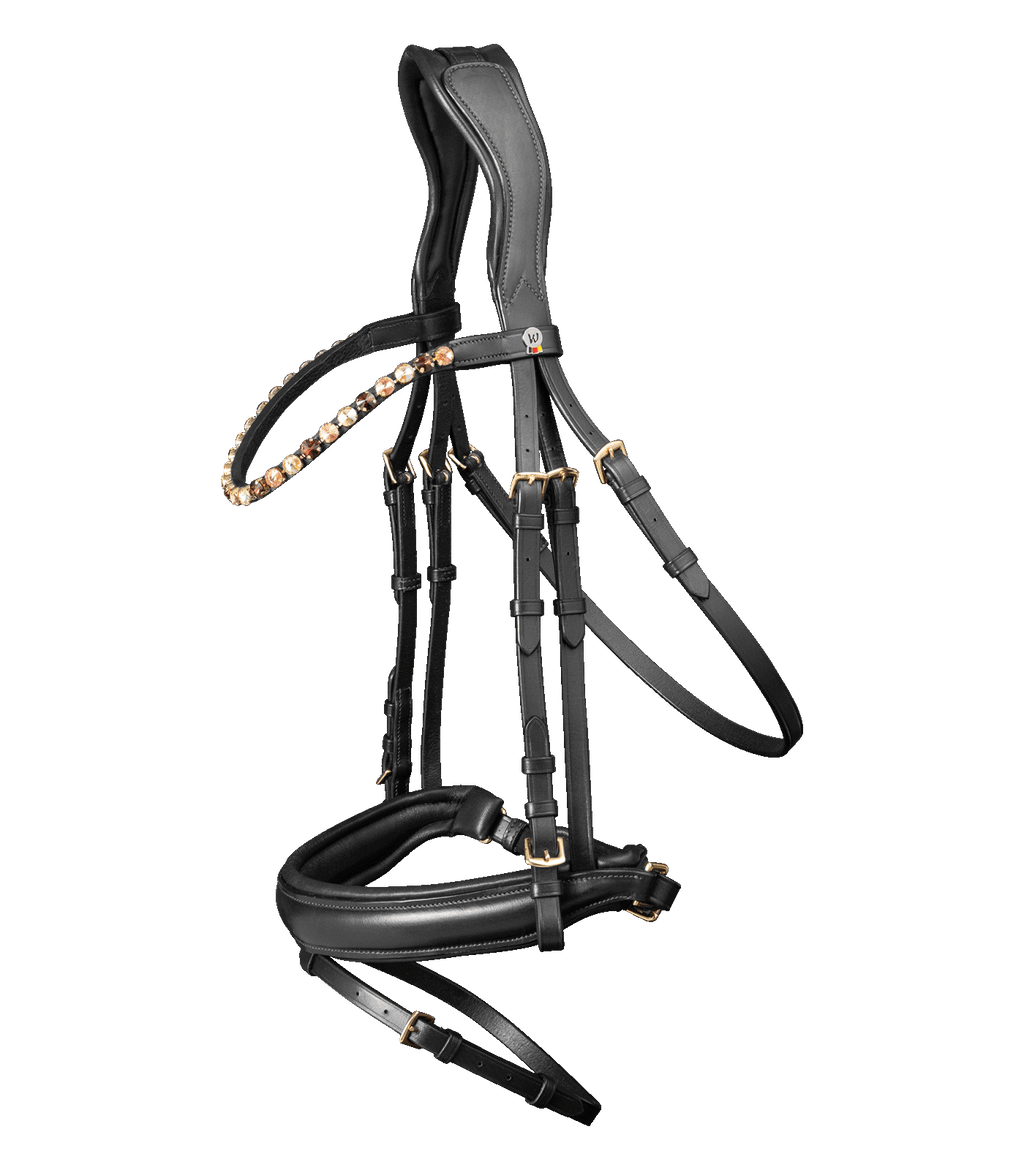 Waldhausen X-Line Trensenzaum Goldheart