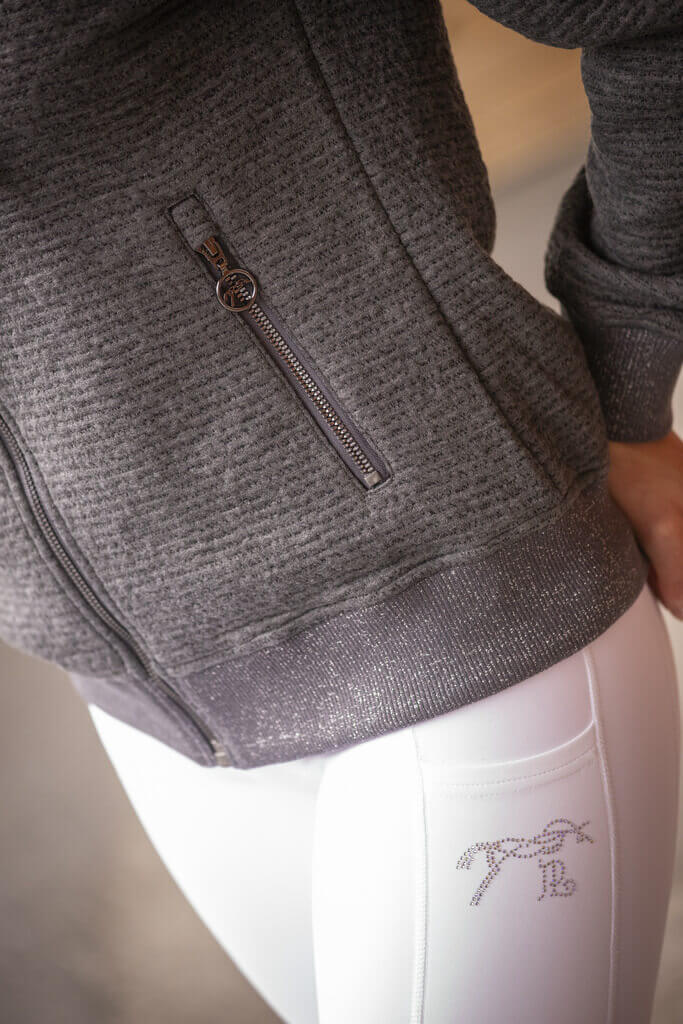 Penelope Hoodie Tressy Flock