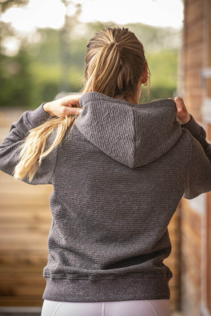 Penelope Hoodie Tressy Flock