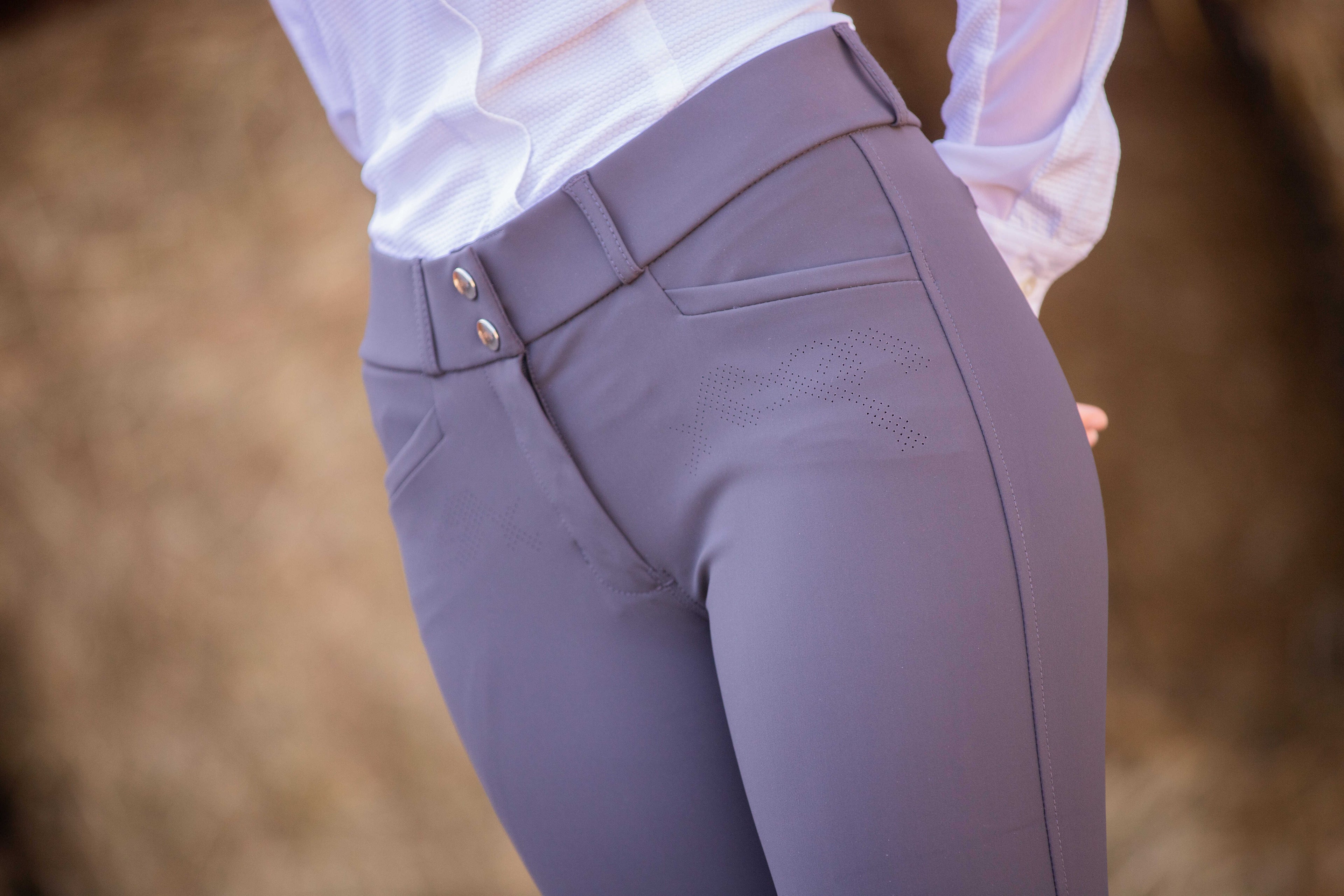 Penelope Reithose Majestic dunkelgrau