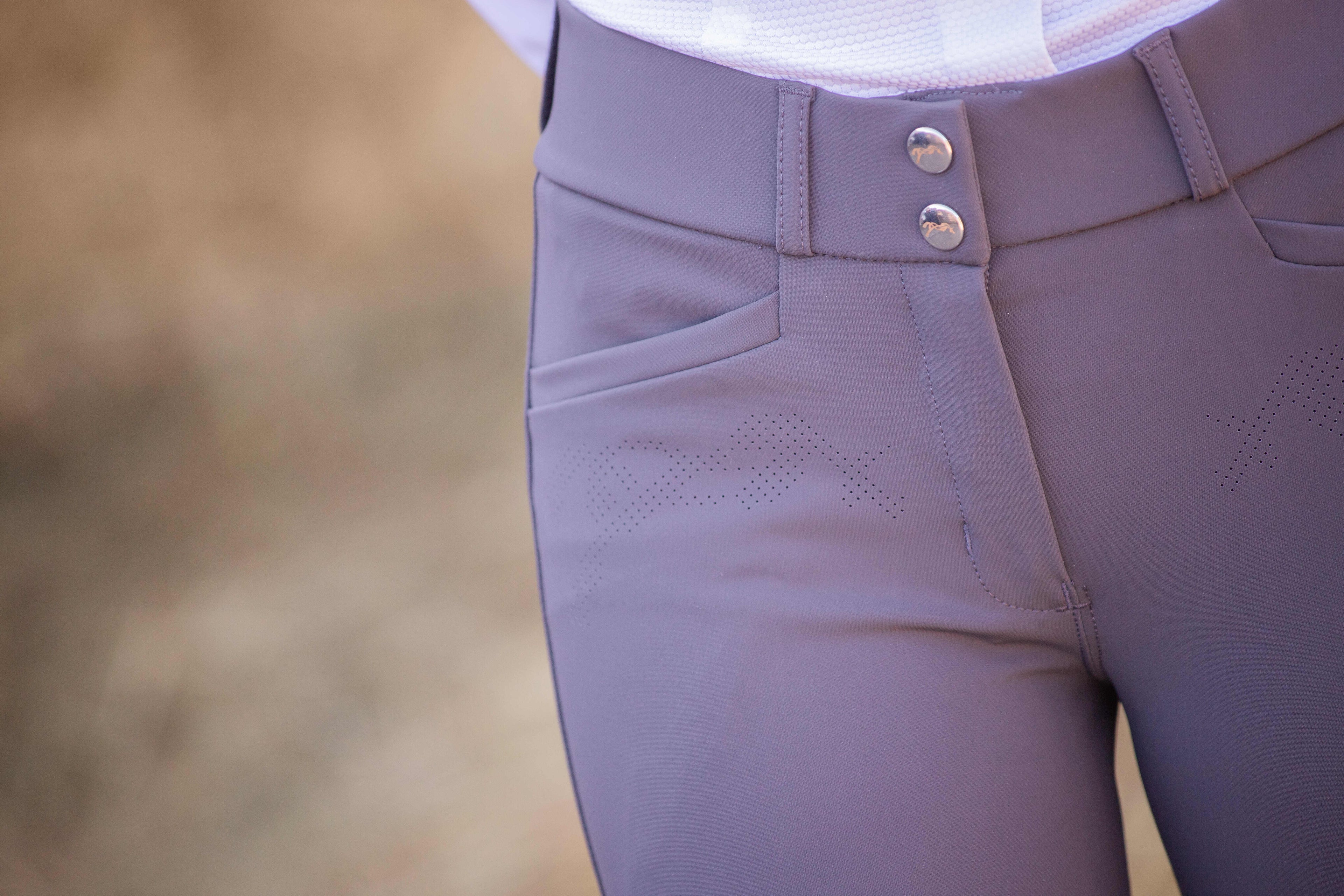 Penelope Reithose Majestic dunkelgrau