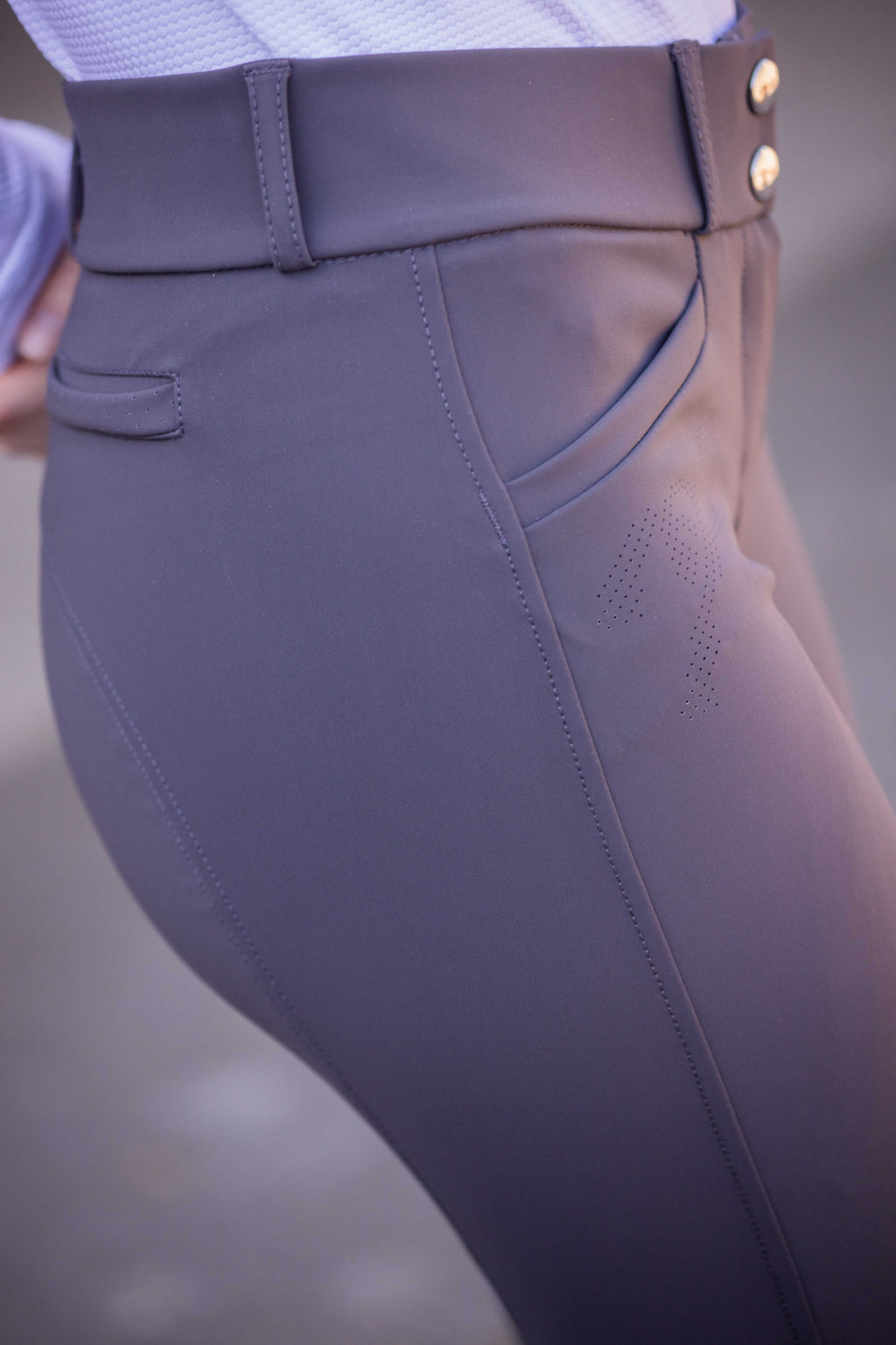 Penelope Reithose Majestic dunkelgrau