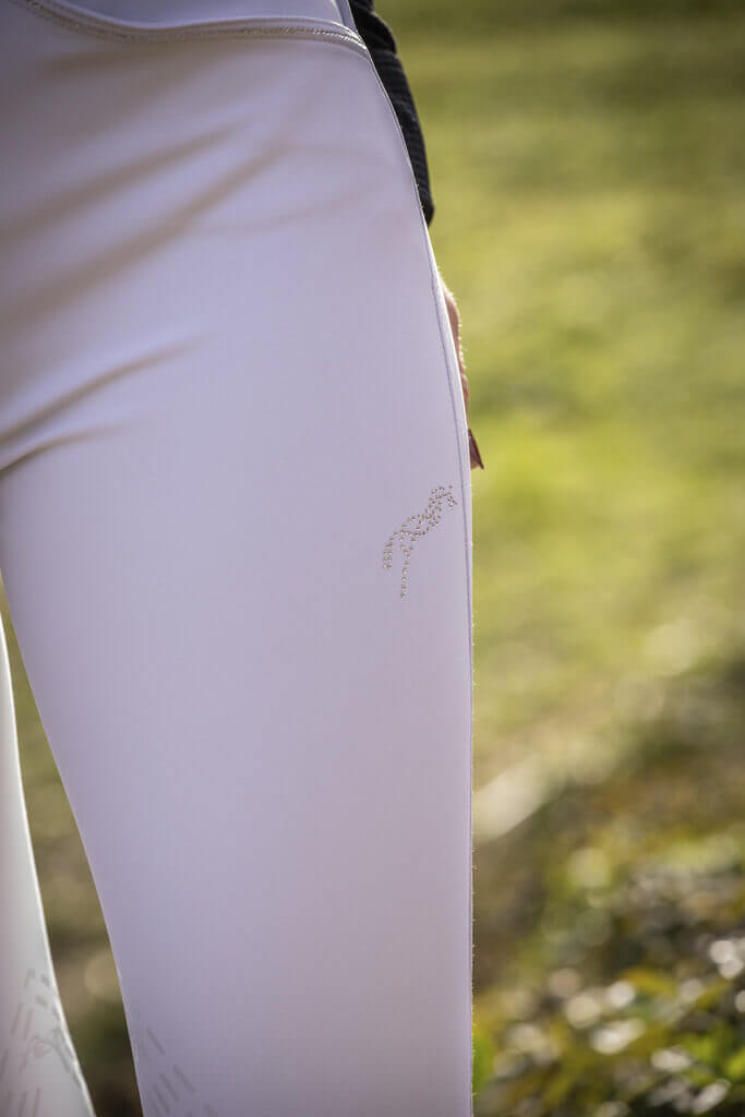 Penelope Reithose Elegance weiß