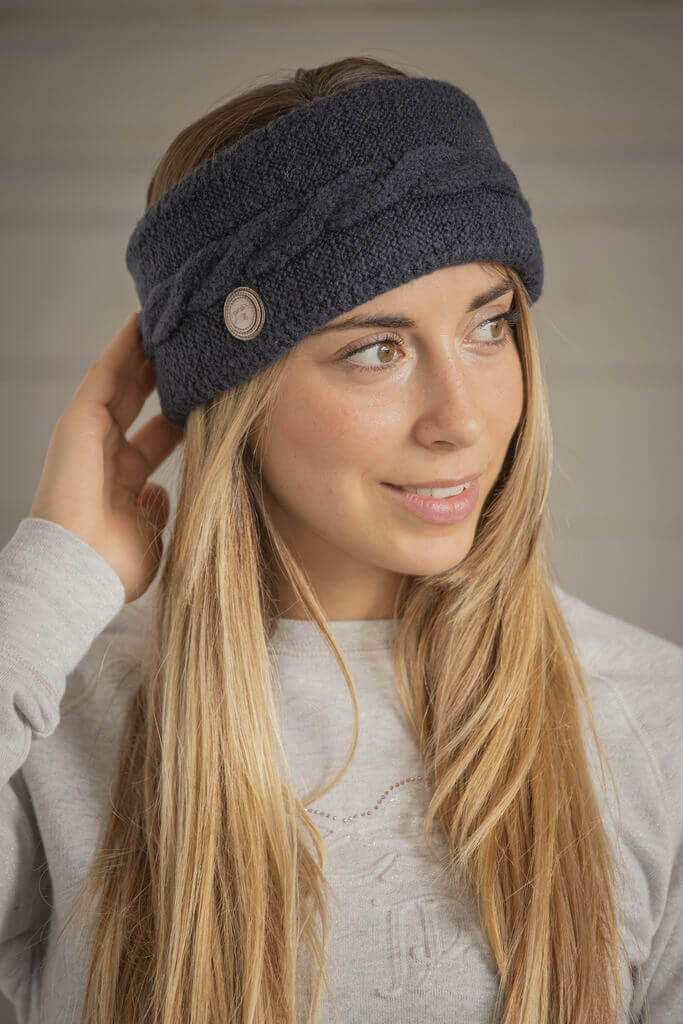 Penelope Stirnband Mel navy