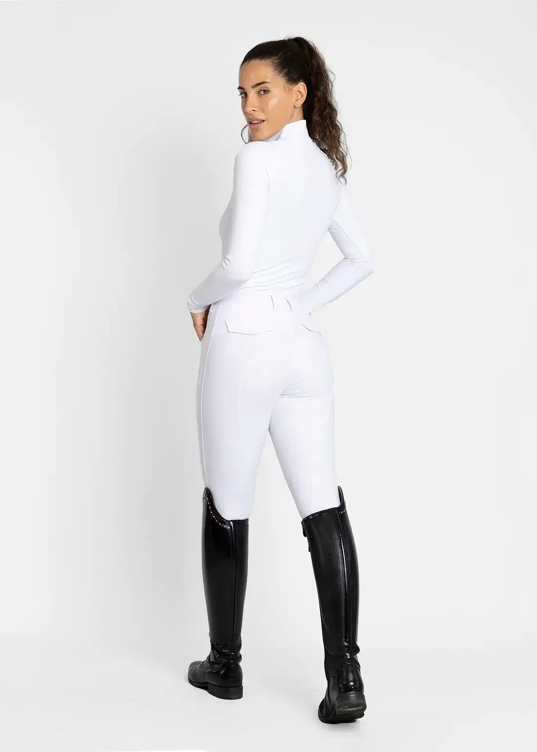 MAXIMILIAN EQUESTRIAN Reithose Reflection weiß