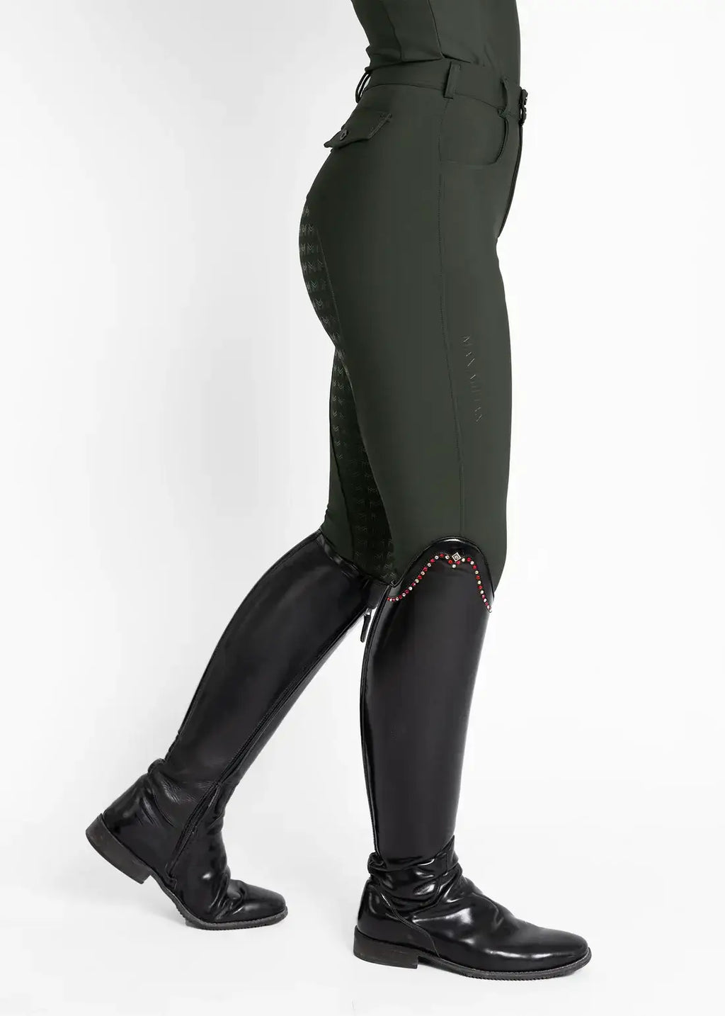 MAXIMILIAN EQUESTRIAN Reithose Reflection Hunter Green