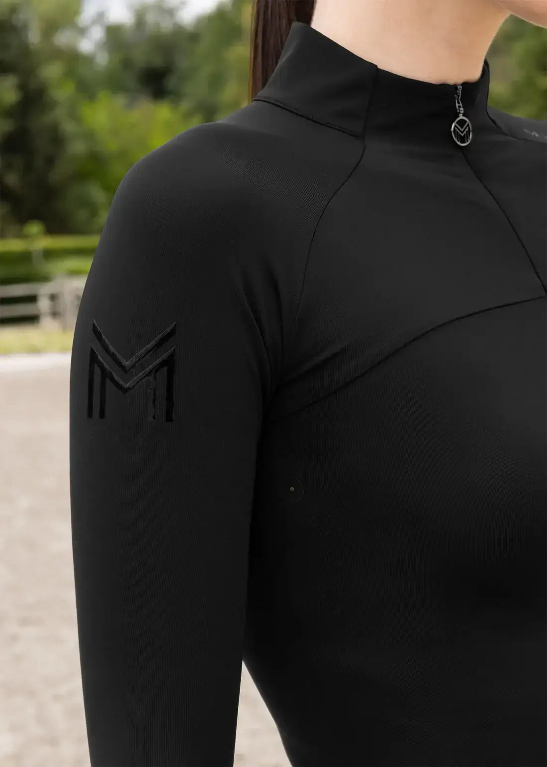 MAXIMILIAN EQUESTRIAN Damen Sunblocker Shirt Black