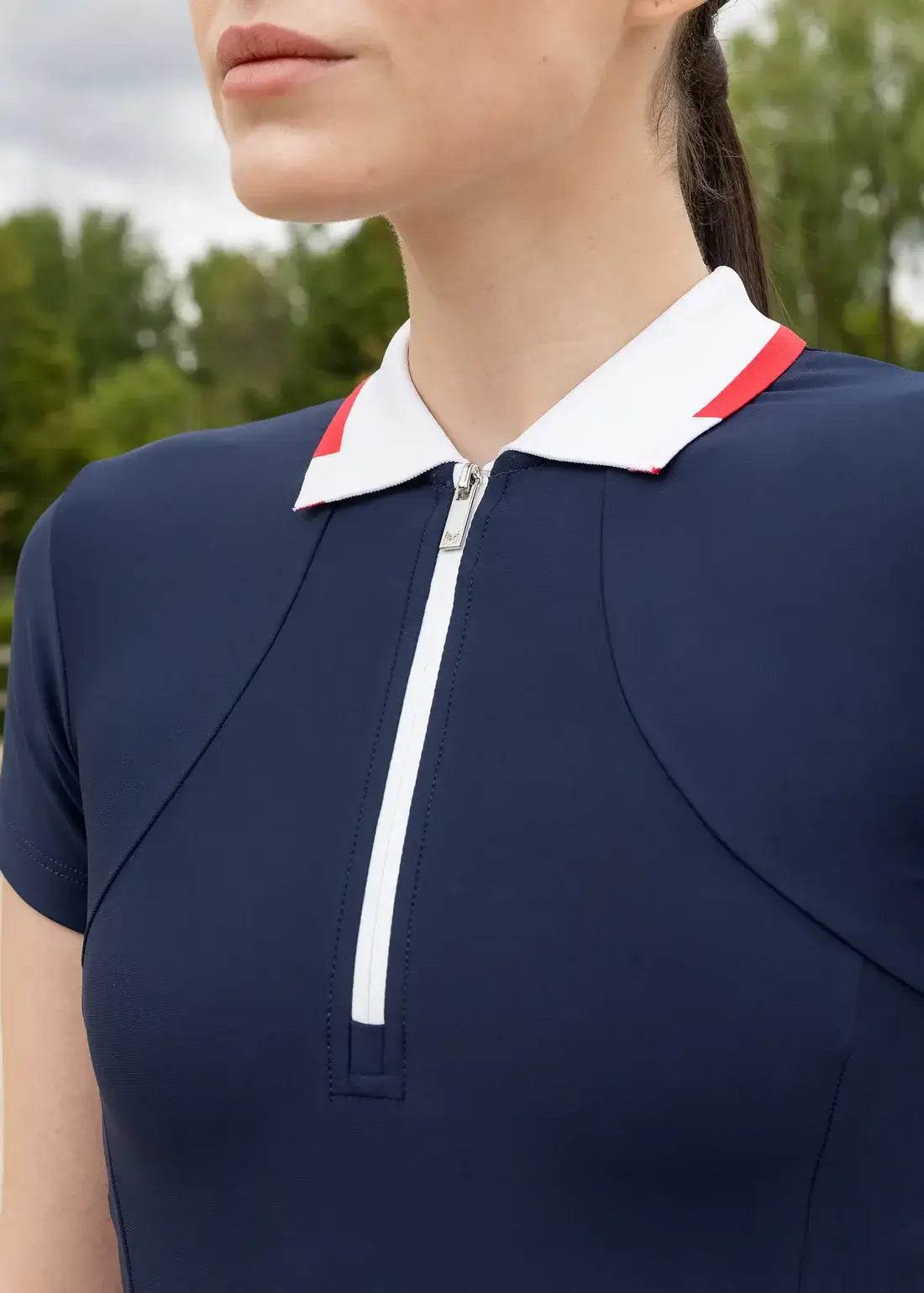 MAXIMILIAN EQUESTRIAN Concept Polo Shirt Navy