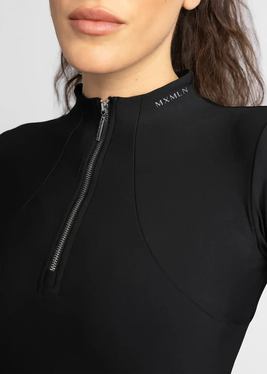 MAXIMILIAN EQUESTRIAN Langarm Base Layer black/silver
