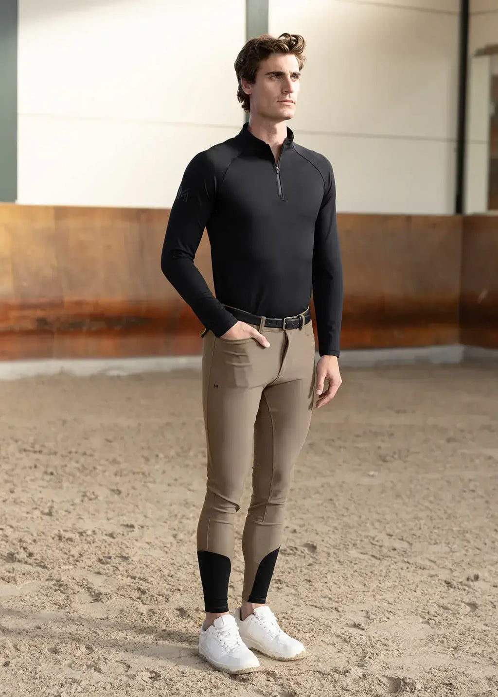 MAXIMILIAN EQUESTRIAN Reithose Herren Performance Nougat