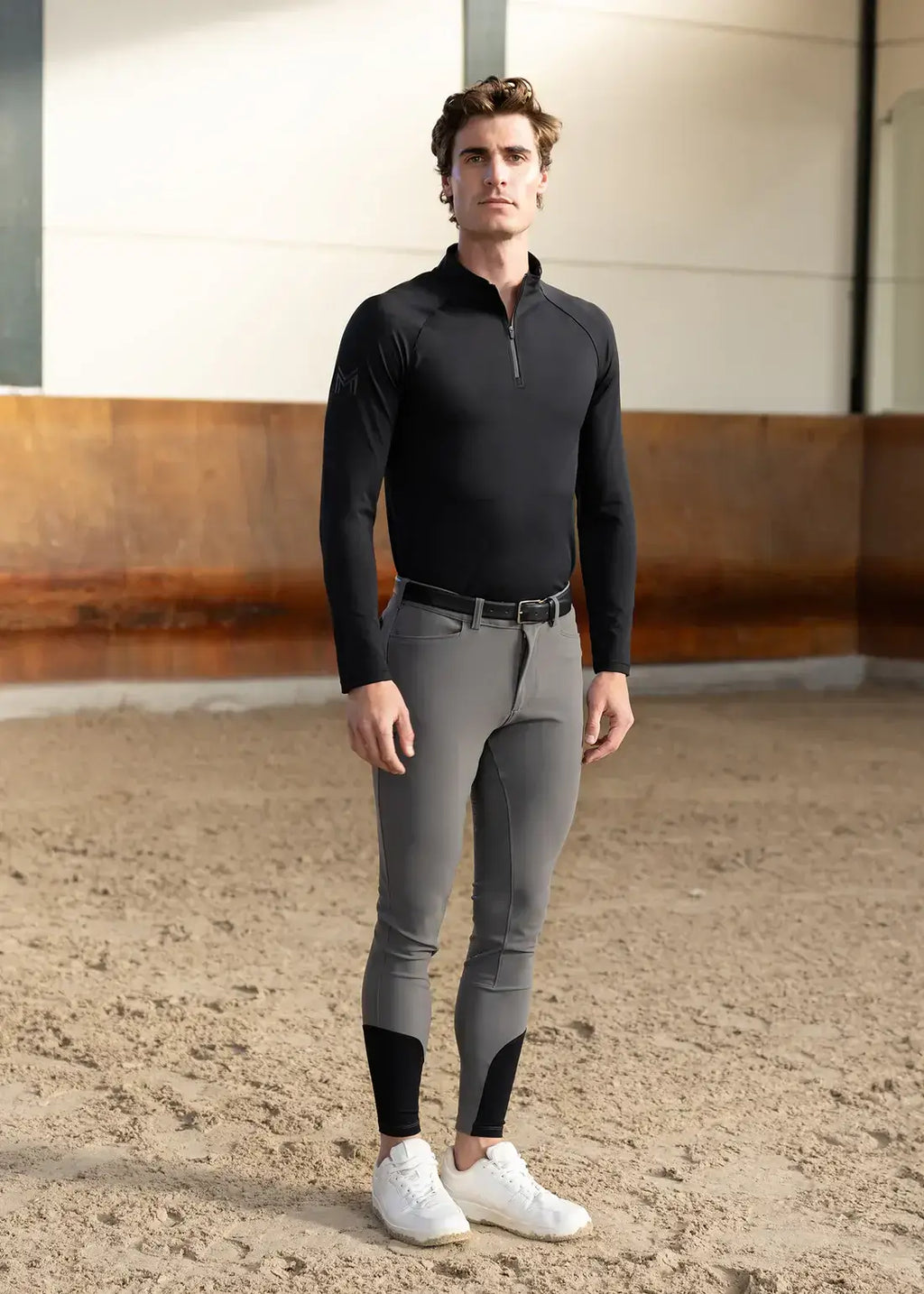 MAXIMILIAN EQUESTRIAN Reithose Herren Performance Grey
