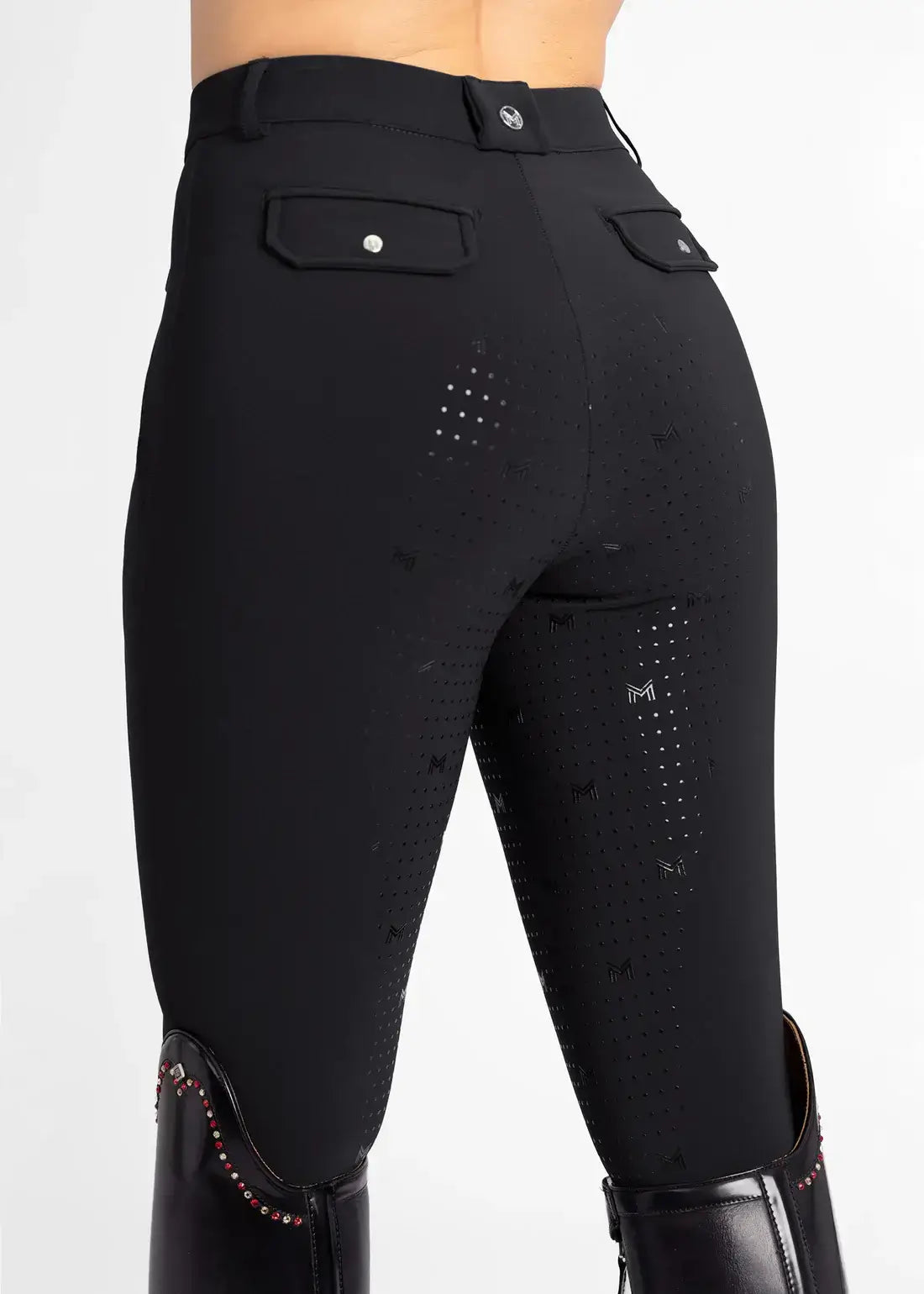 MAXIMILIAN EQUESTRIAN Reithose Geo Schwarz