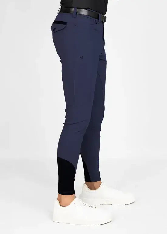 MAXIMILIAN EQUESTRIAN Winter Reithose Herren Performance Navy