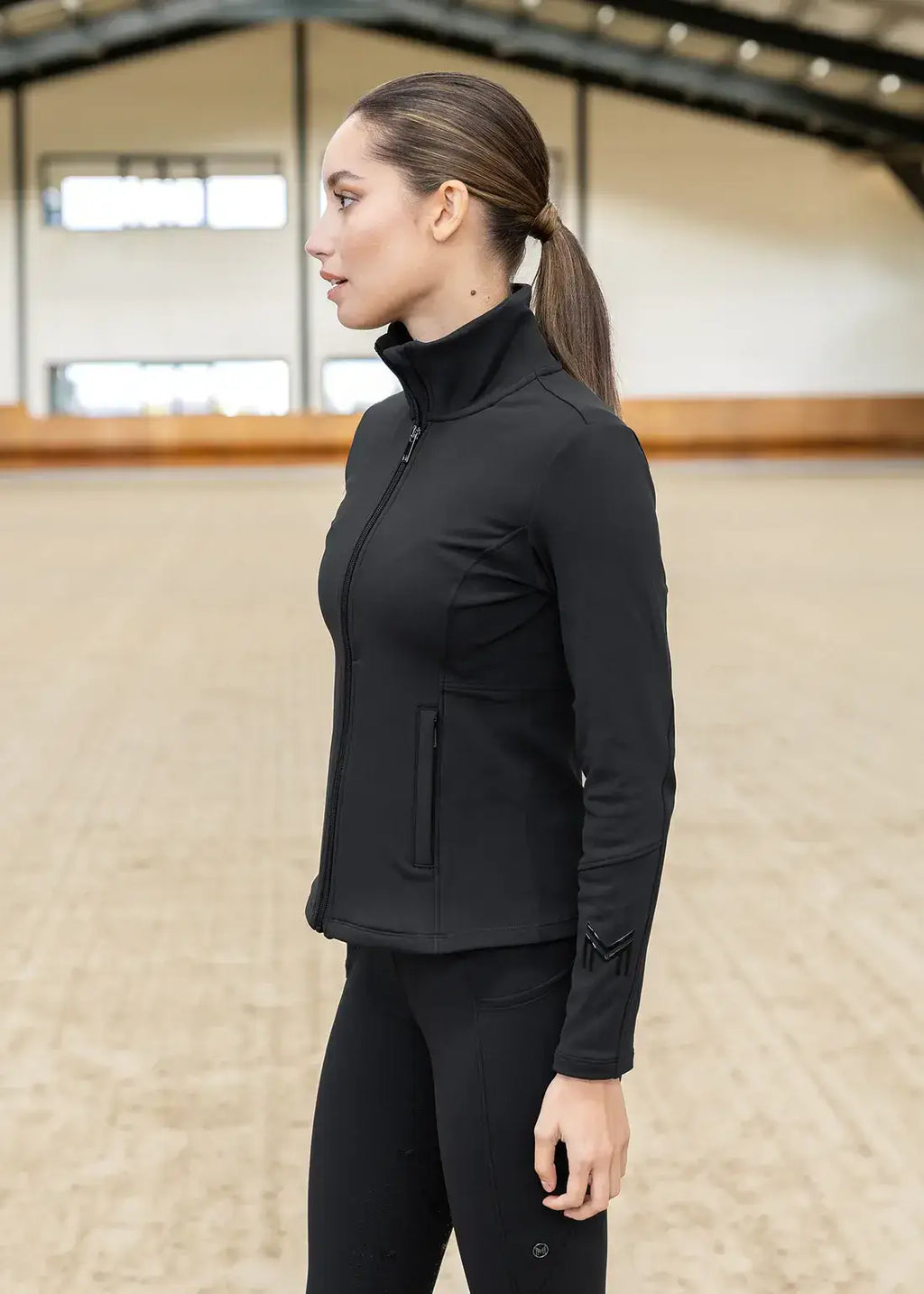 MAXIMILIAN EQUESTRIAN Fleeced Vera Jacke black