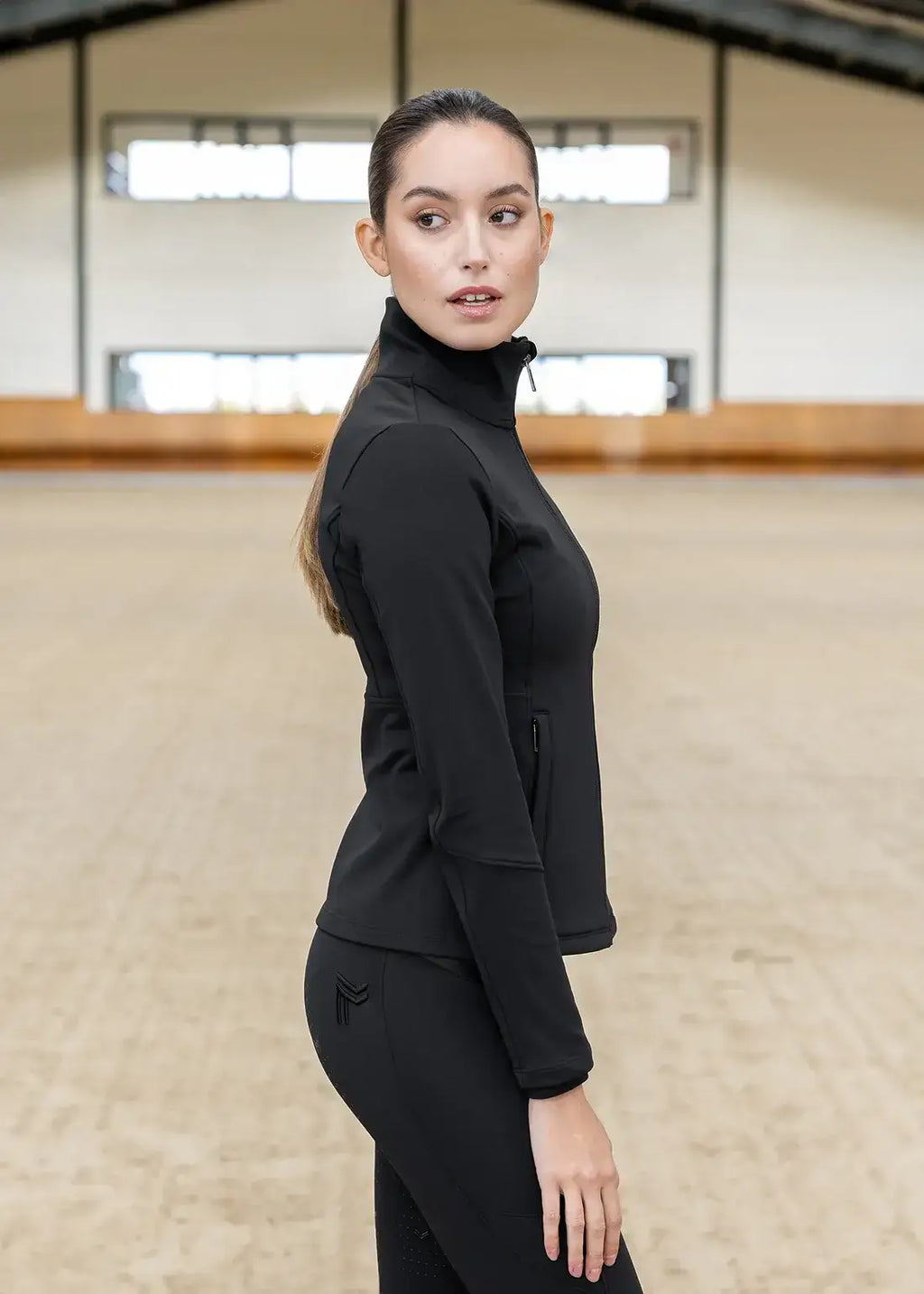 MAXIMILIAN EQUESTRIAN Fleeced Vera Jacke black