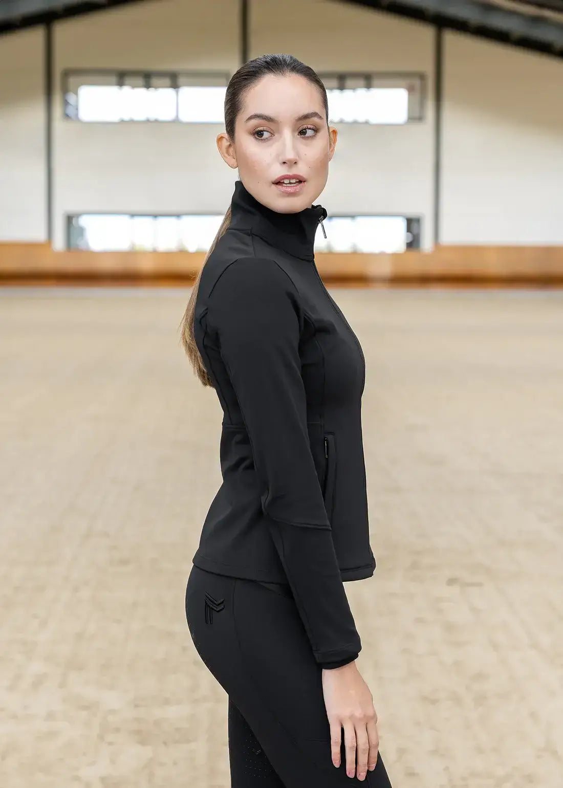 MAXIMILIAN EQUESTRIAN Fleeced Vera Jacke black