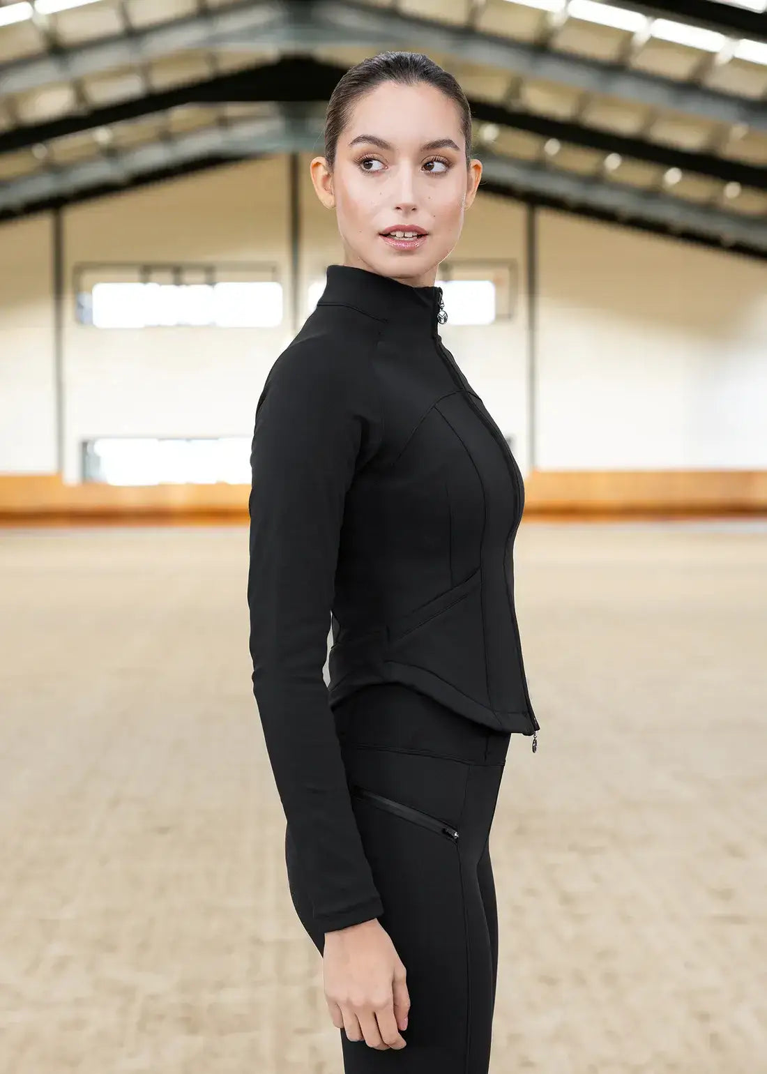 MAXIMILIAN EQUESTRIAN Fleeced Contour Jacke black