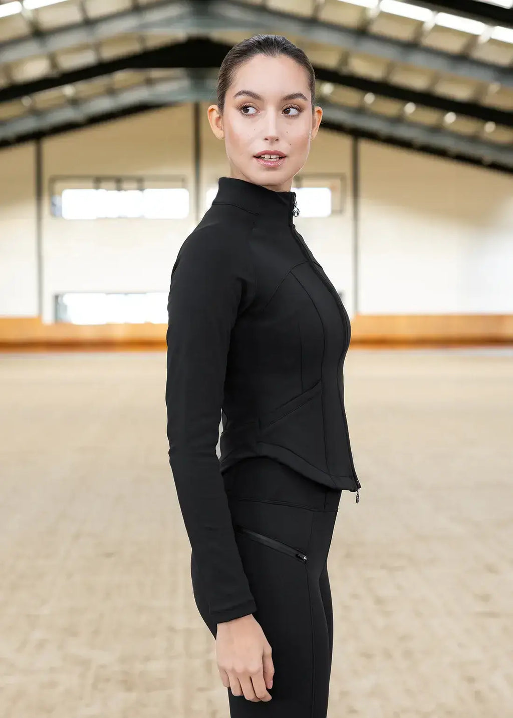 MAXIMILIAN EQUESTRIAN Fleeced Contour Jacke black