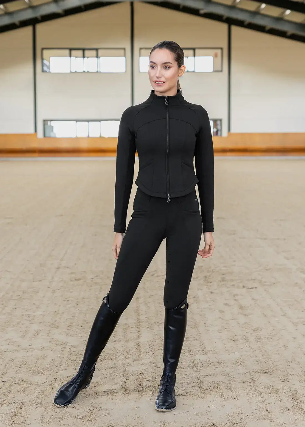 MAXIMILIAN EQUESTRIAN Fleeced Contour Jacke black